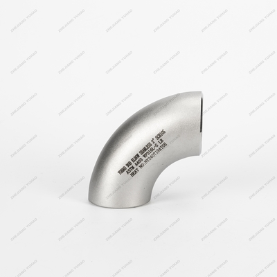 304 304L Stainless Steel Butt Welded Pipe Fittings 90 Degree Elbow Connection Type Butt Welded ASTM AISI GB DIN JIS