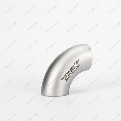 Beveled Stainless Steel Butt Weld Elbow 90 Degree LR 316L Stainless Steel Pipe Fittings