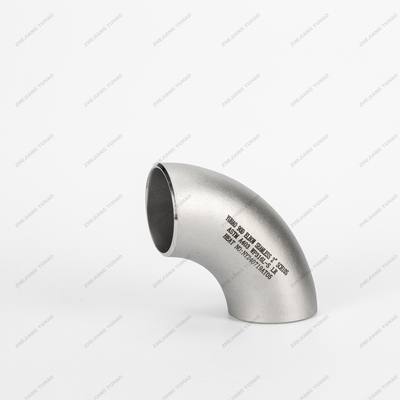 ASTM DN5-DN1000 316L Stainless Steel Butt Welding Pipe Fitttings 90 Degree Elbow