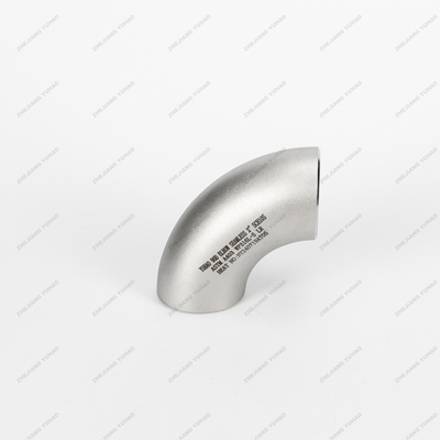 SS 316 Welded Stainless Steel Pipe Fittings  90 Degree Long Radius Elbow