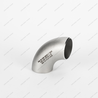 SCH20-SCH180 Stainless Steel Elbow BW Butt Welding Pipe Fittings 90 Degree LR Elbow Untuk Kelas Kimia 304L