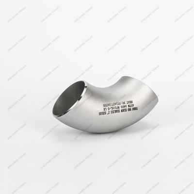 304 Stainless Steel Butt Weld Fittings Long Radius Stainless Steel 90 Degree Elbows