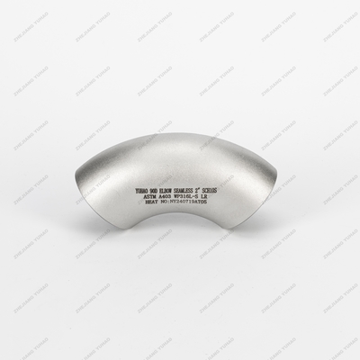 ASTM Sand Rolling 316L Stainless Steel SS 90 Degree Elbow Butt Welding Pipe Fitttings