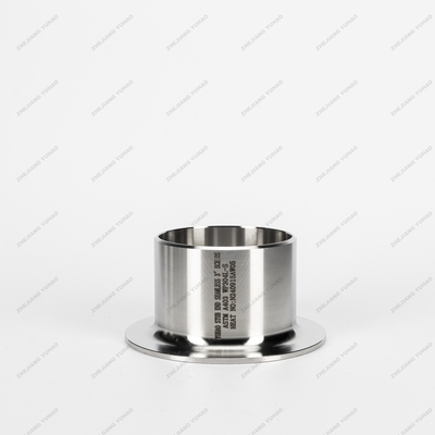 DN6 to DN800 Stainless Steel Butt Welded Flanging Stub End Polished Finish Flat Face