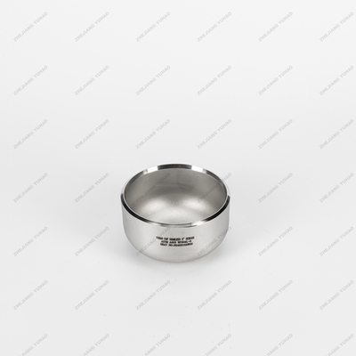 SCH10 to SCH160 Stainless Steel Butt Welded Cap ASTM Butt Welded Pipe Fittings