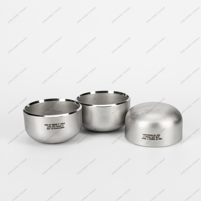 Chemical Industry ASTM Stainless Steel A403 304L SS Welded Pipe Fittings Cap