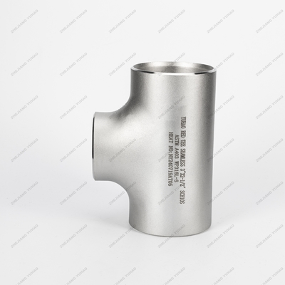 ASME B16.9 Stainless Steel Tee Fittings ASTM A403 SS Reducing Tee
