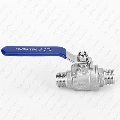 Stainless Steel Double Male Thread Ball Valve 316/304 NPT BSP