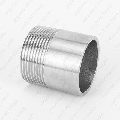 Threaded Pipe Fittings Stainless Steel Toe Threaded One End Pipe Welding Nipple