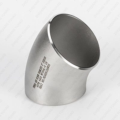 304 304L 316 316L Stainless Steel 45 Degree Elbow BW Pipe Fittings