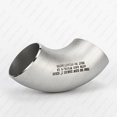 SCH5s-SCH160s Stainless Steel 90 Degree Elbow Perfect For Butt Welded Connections In Food Beverage Industry