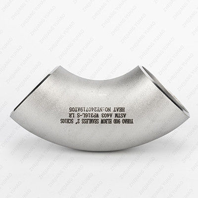 Polishing DN6-DN800 Stainless Steel Elbow BW Pipe Fitttings 90 Degree LR Elbow