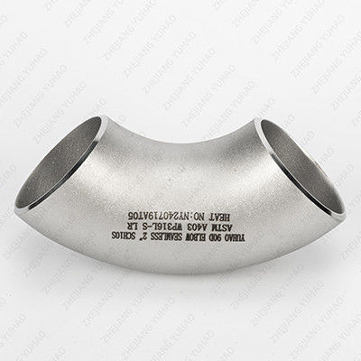 SCH5s-SCH160s Stainless Steel Elbow Butt Welded Pipe Fittings For High Pressure Environments