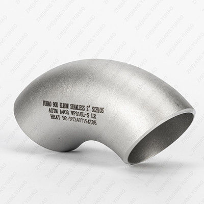 DN10-DN850 SCH10-SCH150 304 stainless steel 90 degree elbow SS BW Pipe Fitttings