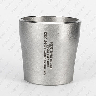 SS Concentric Reducer 321 304L 316 316 347H 310S S31803 2205 Butt Welded Fittings in Various Sizes
