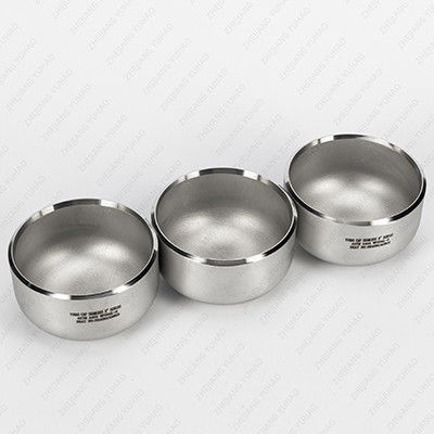 Butt Weld Ss 304 316 Sch40 Seamless Pipe Stainless Steel End Caps Pipe Fitting