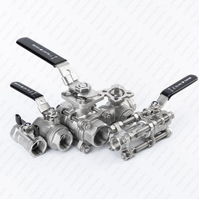 YUHAO Stainless Steel Customizable SS Valves For Gas Structure Safety