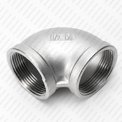 304 316 Stainless Steel 90 Degree Female Thread Elbow DN15-DN200