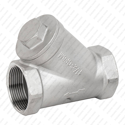 Stainless Steel Y-Type Strainer Valve BSPT BSPP NPT DIN